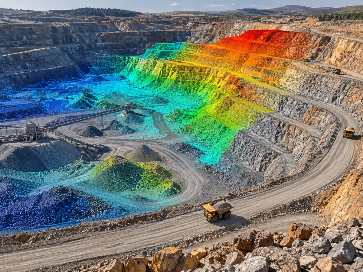 Modelo LiDAR aplicado a minería y recursos naturales
